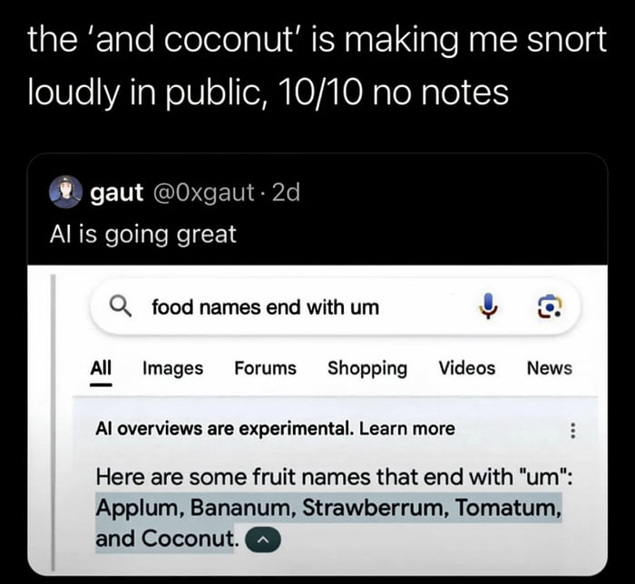 AI << Natural Stupidity