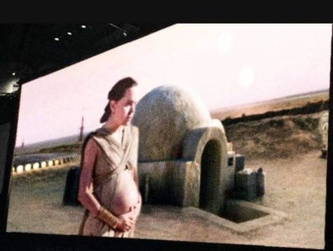 "Somehow, Rey got pregnant."