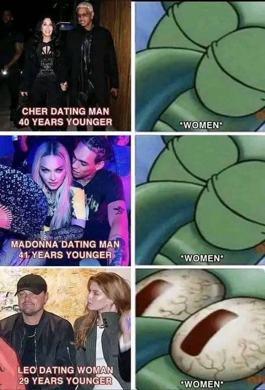 Older women and their hypocrisy