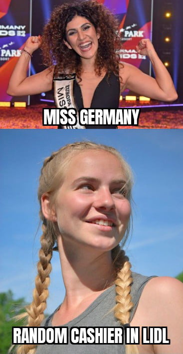 I know she isn't working in Lidl. I usually shop in Kaufland anyway.