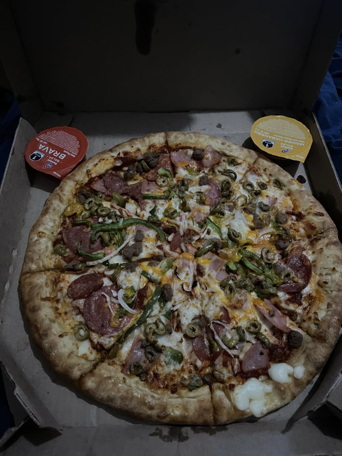 I almost never post a thing but at midnight I’m turning 40 and all I have is this pizza and you bunch of racists. Thanks for making life a little more bearable. F**k you all and see you tomorrow.