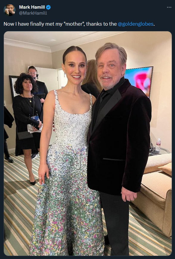 Finally met his mother