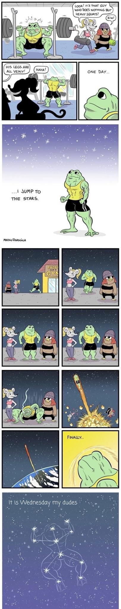 Wednesday at last, stay safe my dudes.