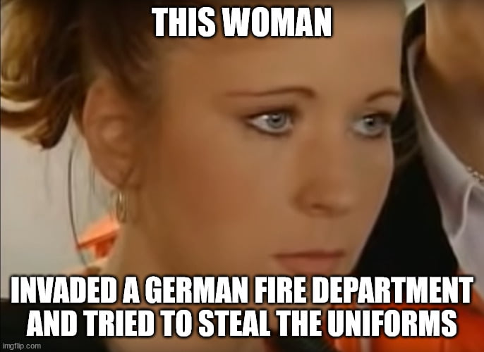 She caused a huge Alarm