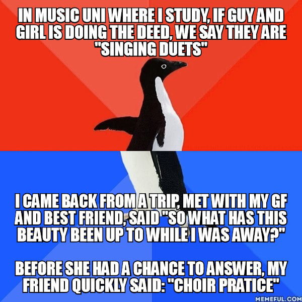 It took me a second... Bless my friend, he didn't waste a second to warn me. Turns out, he was right