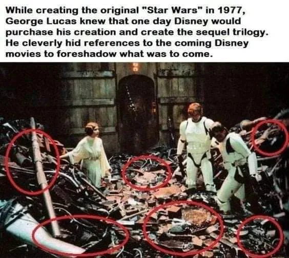 Are you still excited for Disney Star Wars ? Yeah, me neither.