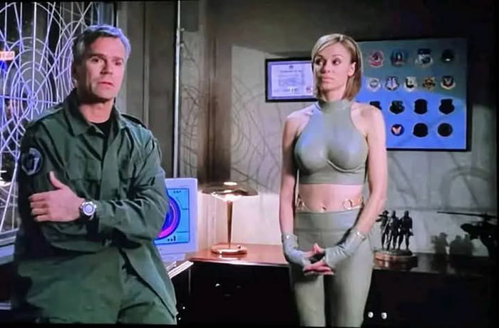 I watch Stargate sg1 for the plot