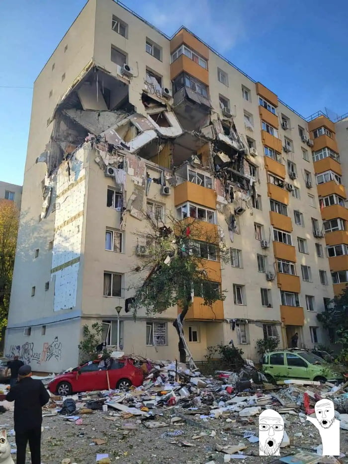 Meanwhile in capital of romania