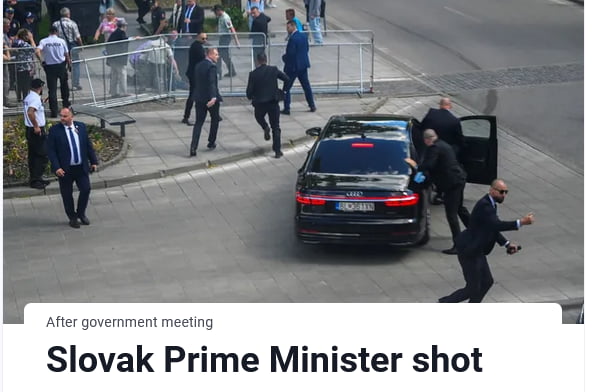 He's actually in hospital