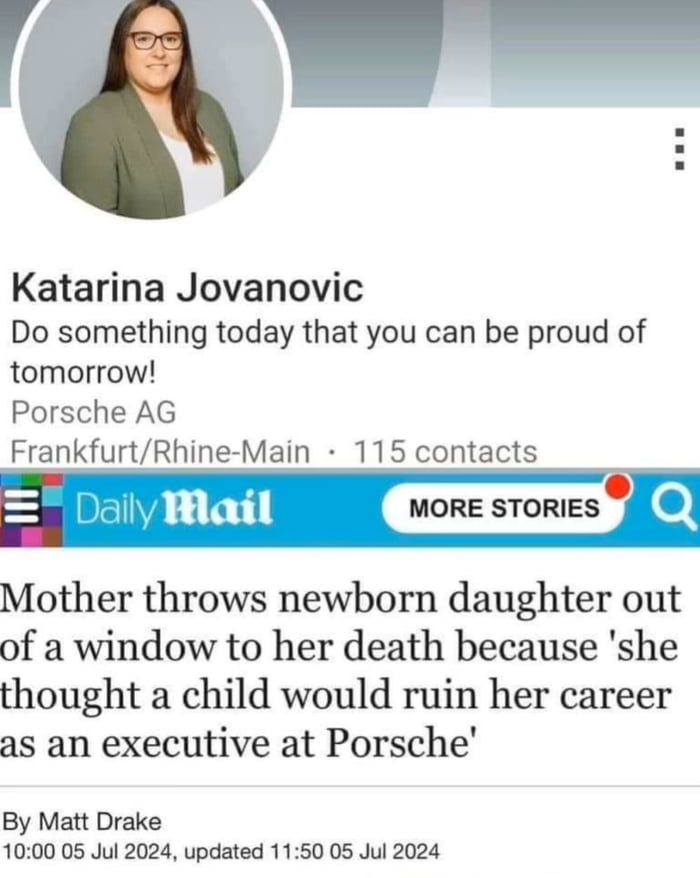 She is proud