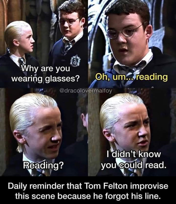 Didn't know you could read