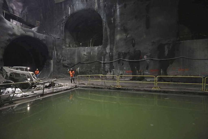 16 stories beneath midtown Manhattan, NYC