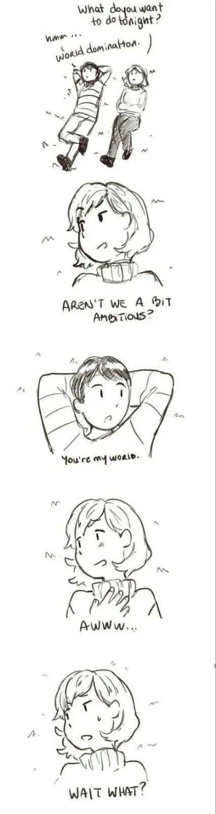 He knows what he wants