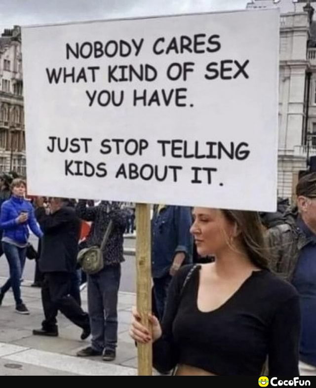 You don't know who will tell