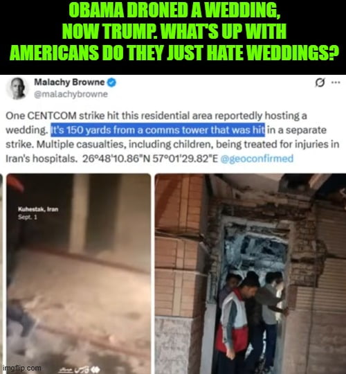 They just hate happiness and children