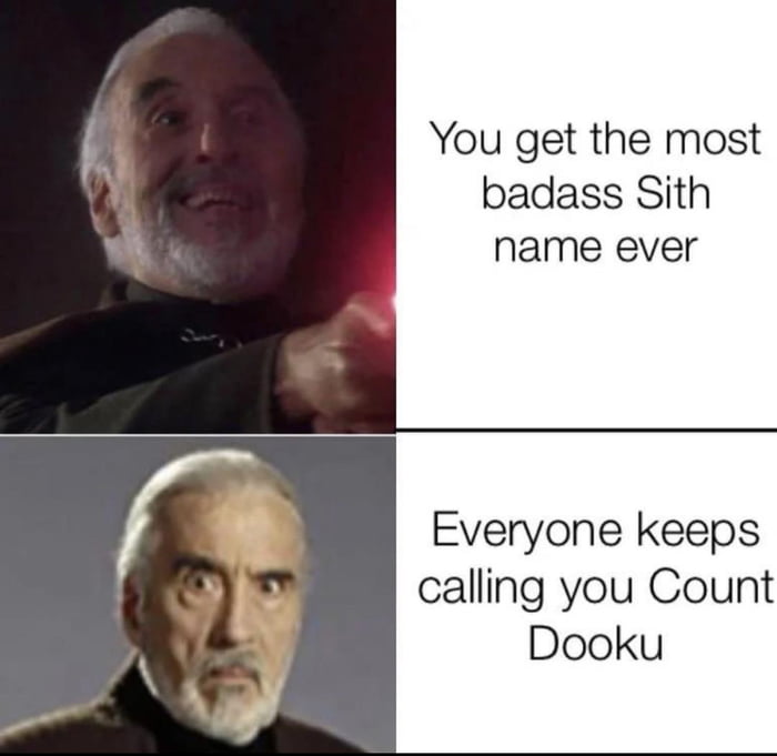 Poor Dooku