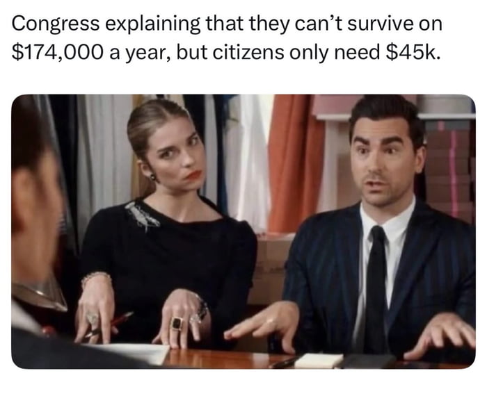 Congress while working an average of 147 days a year.