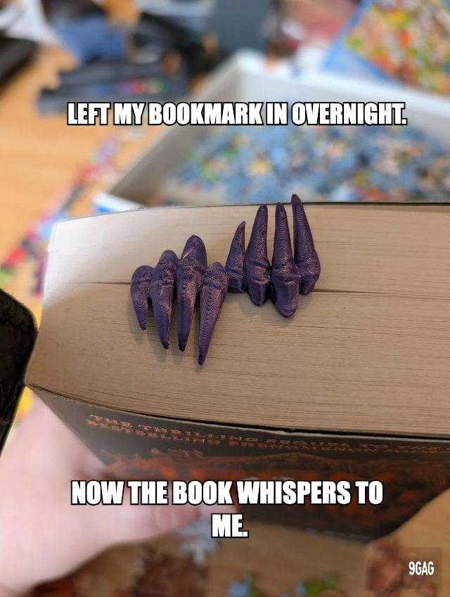 A little bookmark fun
