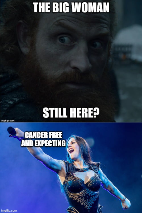 I'm just glad for her