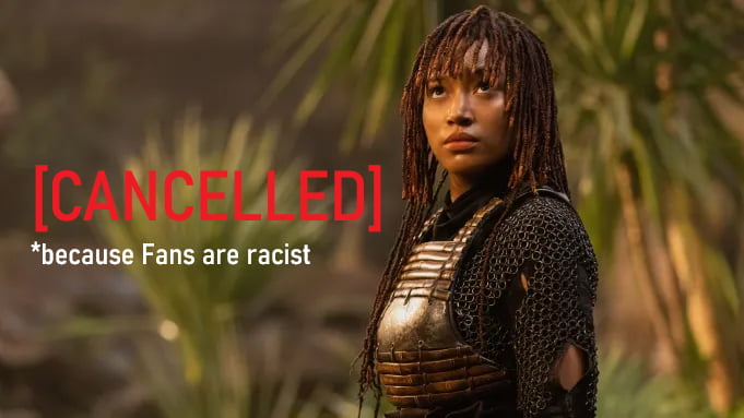 After S2 of Acolyte was cancelled, the Actress knows who to blame. Not her bad acting or the bad writing. Its racism not to watch the garbade. Sauce in comments.