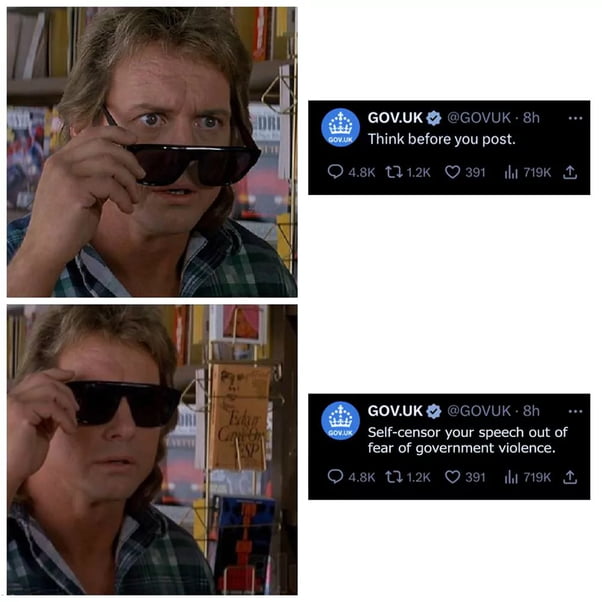 This is why the U.S. has the 1st and 2nd Amendments