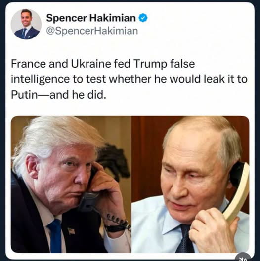 Trump Obeys Putin