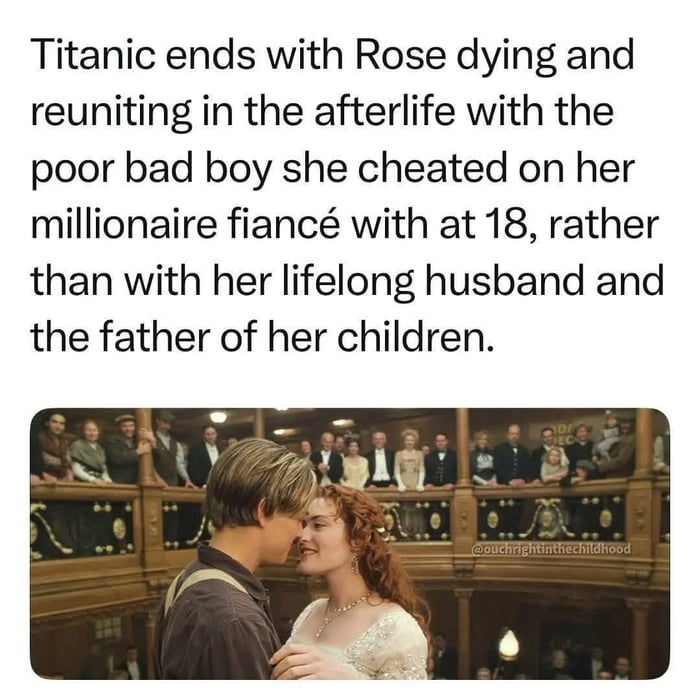 Just shows that marriage and kids don’t make women happy