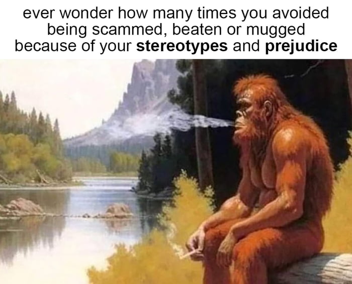 We evolved pattern recognition for a reason.