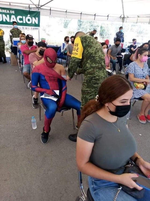 Oh hey there, Spider-Man!