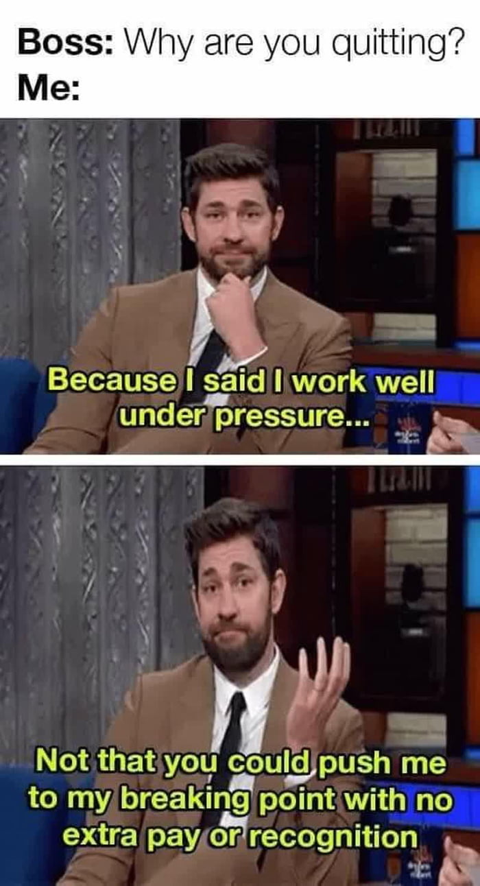 Reached my breaking point fellas. Remote work here I come. I need some peace.