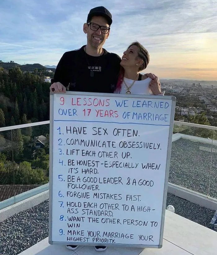 Relationship advice I found on the interweb...