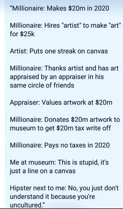 Make tax evasion easier.