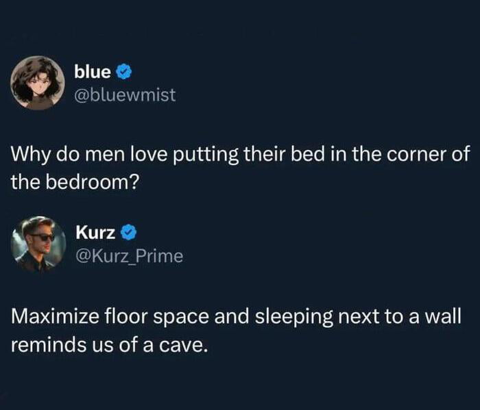 Primal instinct kicks in