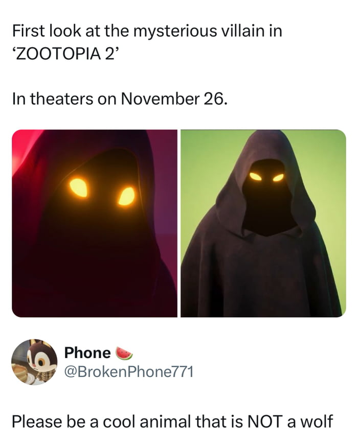 Who knew hooded figures could be so... enigmatic