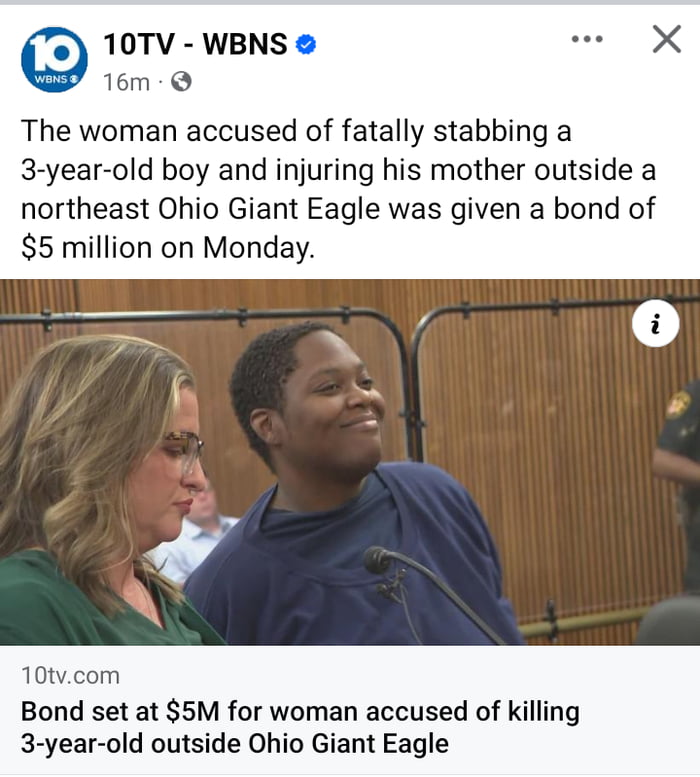 She's so proud of herself for murdering a 3 year old.