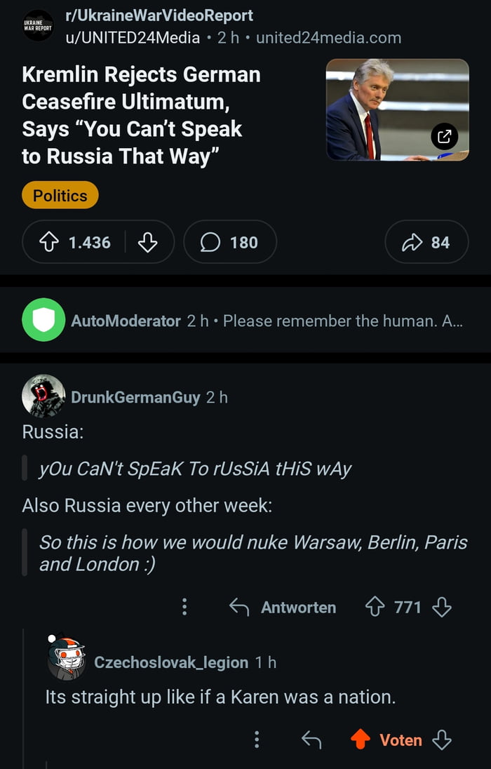 Now that's a rare insult
