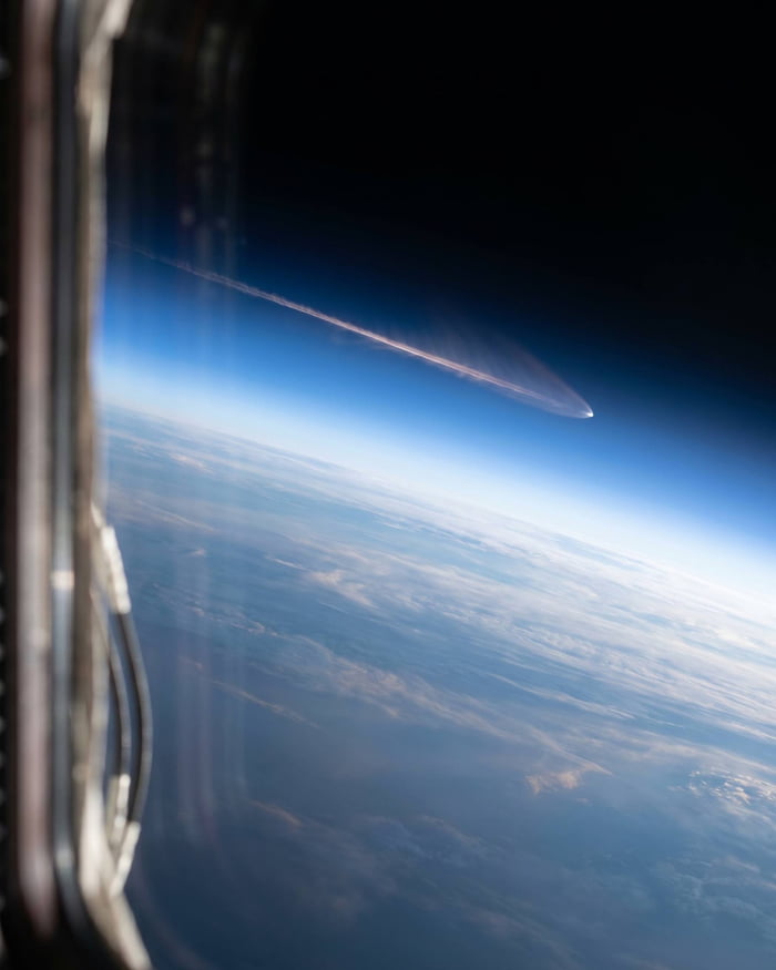 Artemis re-entry from the ISS