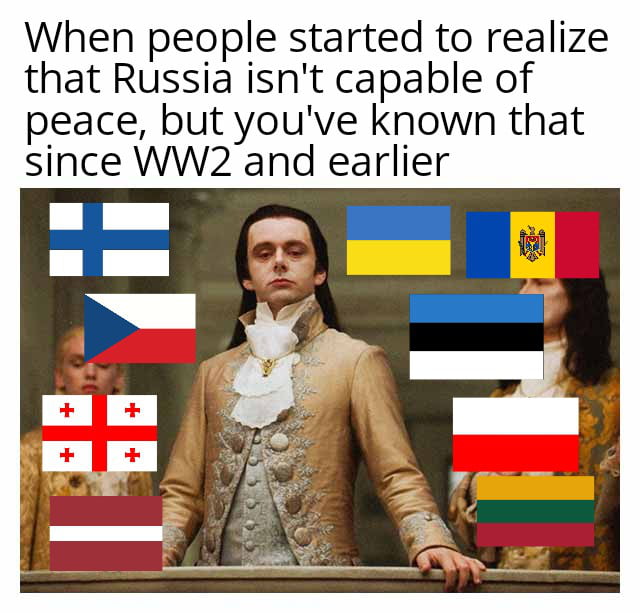These nations had to come to terms with this realization the hard way, like my great grandfathers did and many, many others.