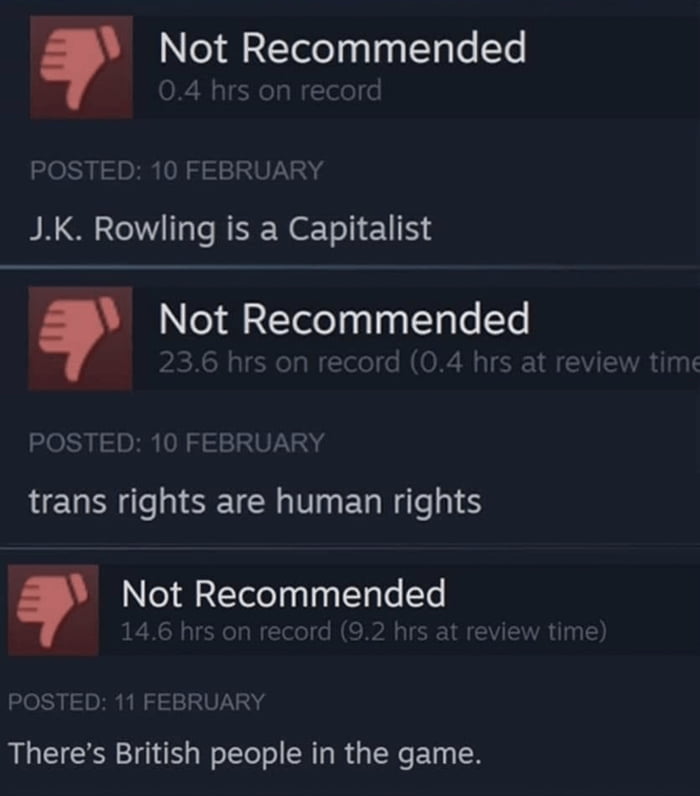 Legitimate criticism