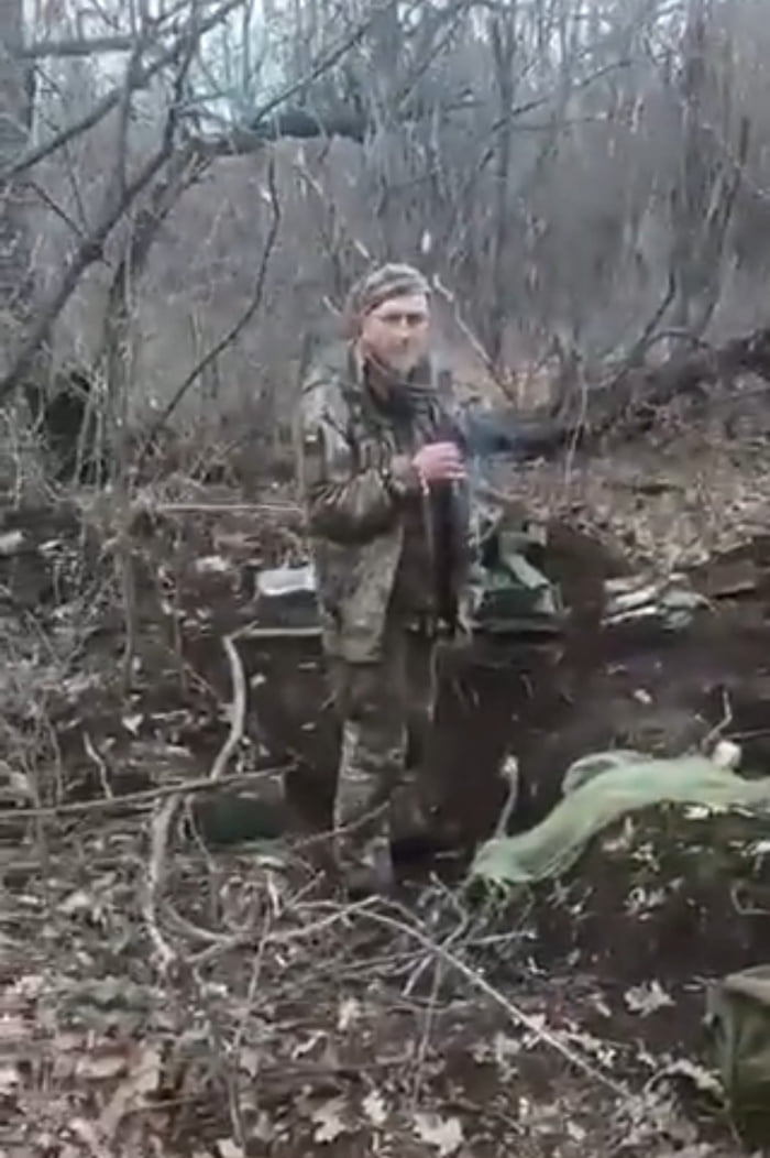 Another war crime by russians. Ukrainian soldier was captured. After he said "Glory to Ukraine", russian shot him and filmed it. POW was unarmed. Link to video in the comment section.