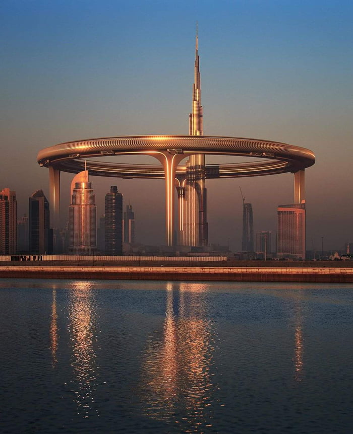 Downtown Circle: The Conceptual Massive Vertical City To Encircle Burj Khalifa