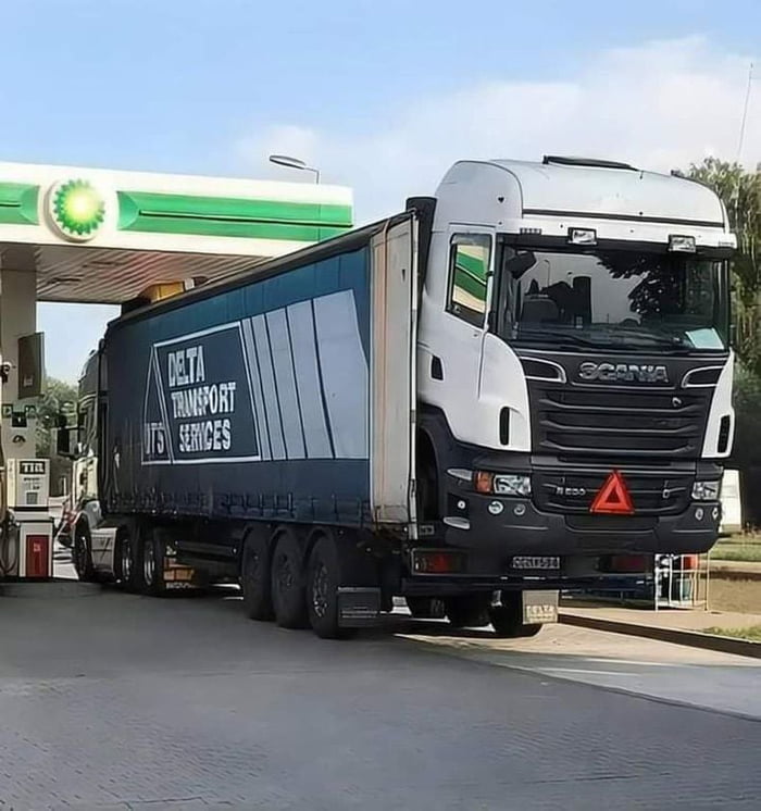 Rare photo of a baby truck being born!