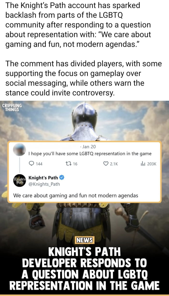 When you don't make games for the "modern audience".