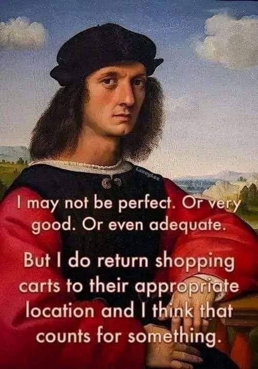 I wipe my own ass....