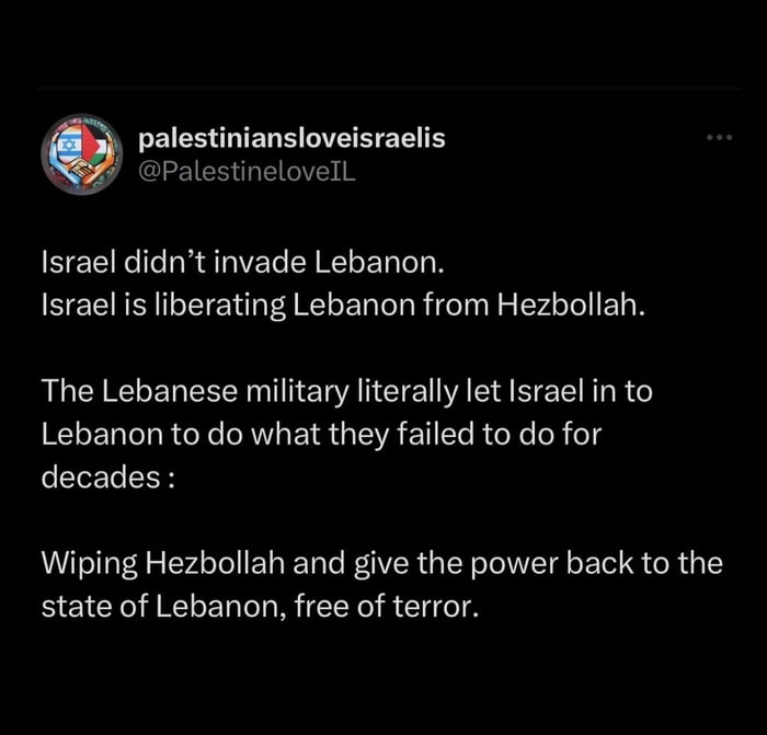 Wiping Hezbollah.