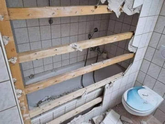 When I said I wanted to remodel the bathroom I didn’t realize I was going to make it bigger.