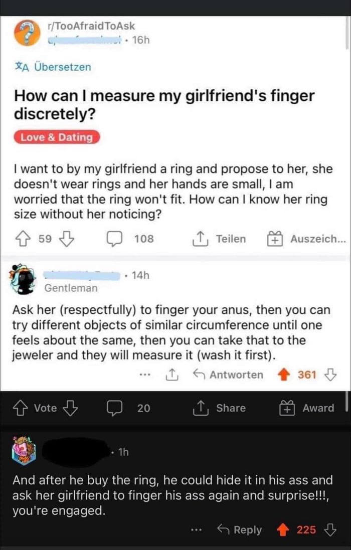 So how can you measure it without doing weird stuff?