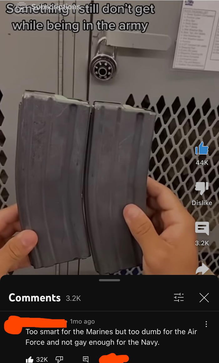 The perfect candidate for the Army!