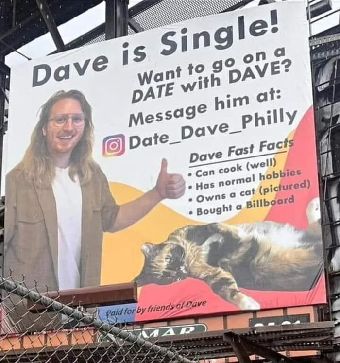 Go Dave!