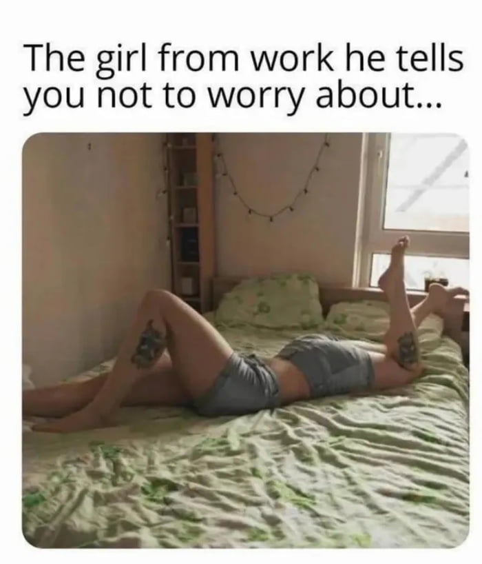 When 'the girl from work' is more plastic than you expected